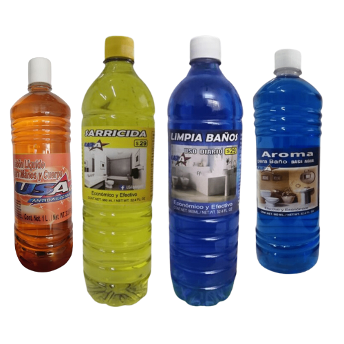 Kit Baño - Sarricida, Limpia Baños, Jabón Manos y Aroma Baño