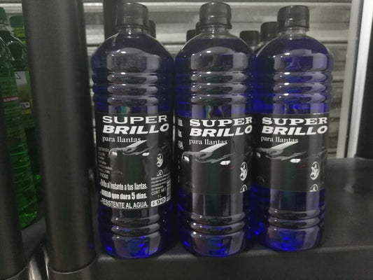 Super Brillo Para Llantas Base Solvente